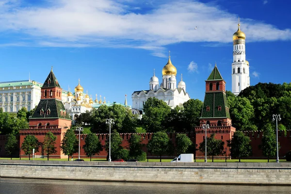 Вид на Московский Кремль — стоковое фото