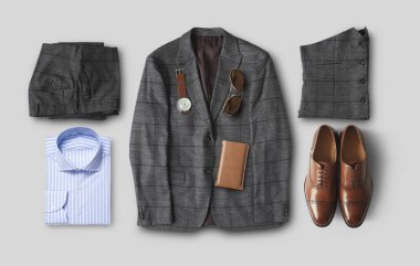 Moda ve klasik kıyafetler konsepti