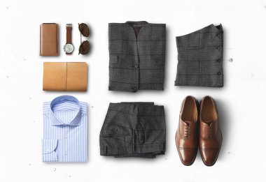 Moda ve klasik kıyafetler konsepti