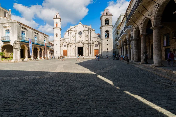 Plaza Catedral Habana — Foto Stock