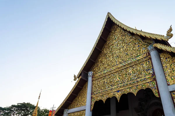 Wat Chedi Luang 신전은 왕조의 엔무에앙 때지어 졌는데 1928 1945 — 스톡 사진