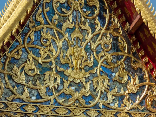 Art form, roof decoration of archaeological decoration in the northern art of Thailand.