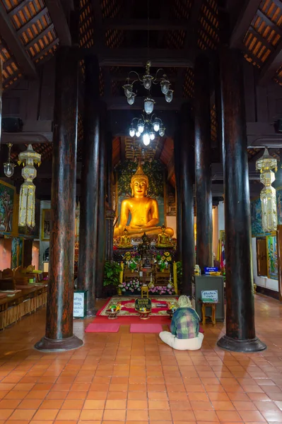 Chiang Mai Tayland Ocak 2020 Umong Mahaterachan Tapınağı Olarak 1839 — Stok fotoğraf