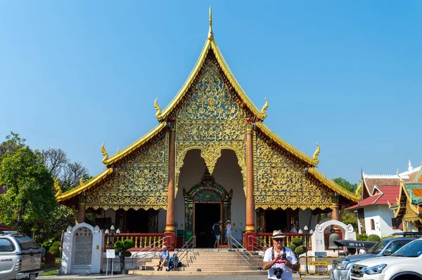 Wat Chiang Man Chiang Mai Tailandia Enero 2020 Wat Chiang — Foto de Stock