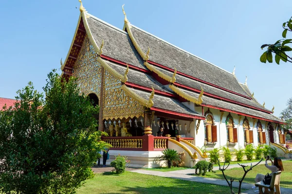 Wat Chiang Man Chiang Mai Thailand Janeiro 2020 Wat Chiang — Fotografia de Stock