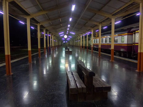 Chiang Mai Järnvägsstation Chiang Mai Thailand Januari 2020 Förstklassig Station — Stockfoto