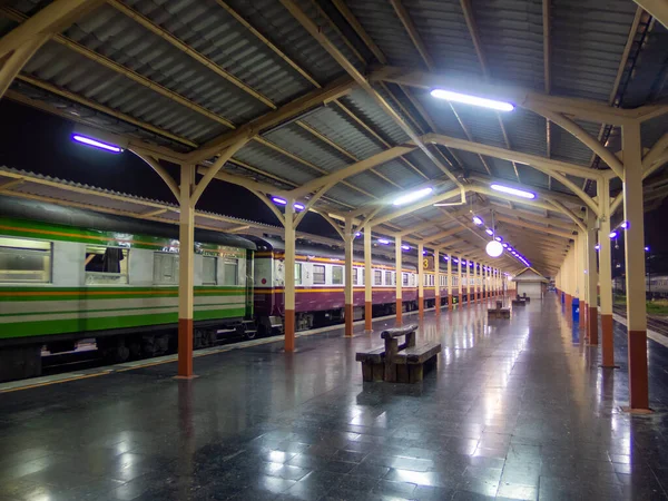 Chiang Mai Σιδηροδρομικός Σταθμός Chiang Mai Ταϊλάνδη Ιανουάριος 2020 Είναι — Φωτογραφία Αρχείου