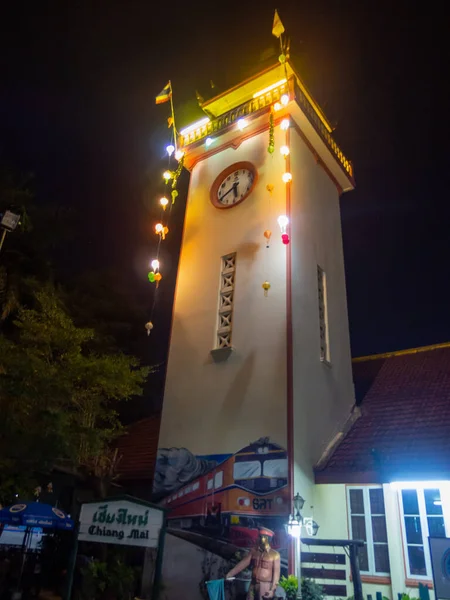 Chiang Mai Nádraží Chiang Mai Thajsko Ledna 2020 Stanice Třídy — Stock fotografie