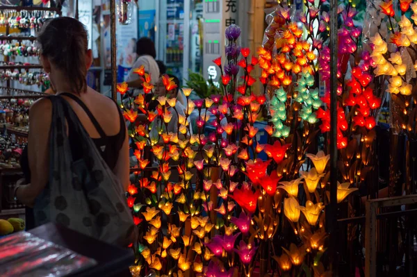 Chiang Mai Walking Street Chiang Mai Thailand Janeiro 2020 Mercado — Fotografia de Stock