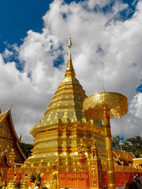 Wat Phra bu DOI Suthep turistik Chiang Mai, Thailand.Asia 's.