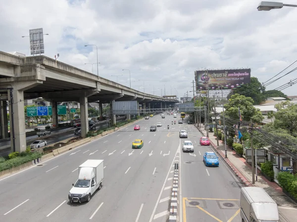 Vibhavadi Rangsit Road Bangkok Tajlandia Sie 2018 Obraz Jest Vibhavadi — Zdjęcie stockowe