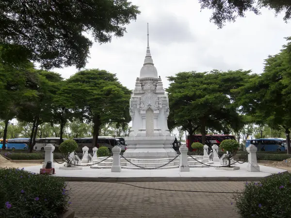第一次世界大戦ボランティア記念碑 バンコク 2018年8月10日 第一次世界大戦と同盟国で戦い 勝利したタイ兵士の記念碑 2018年8月10日タイ — ストック写真