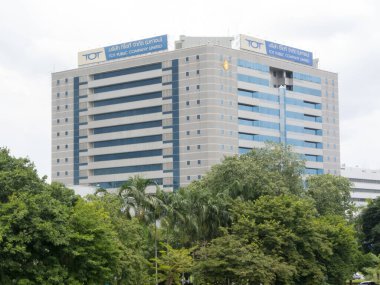 BANGKOK, THAILAND-15 AĞUSTOS 2018: TOT Public Company Limited, Tayland 'da 15 AĞUSTOS 2018.