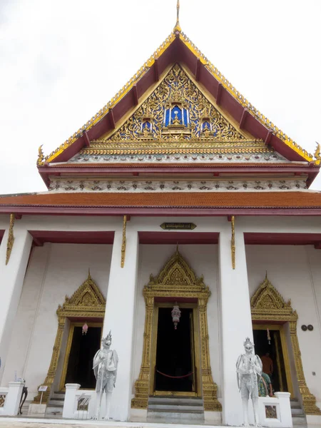 Národní Muzeum Bangkok Thailand August 2018 Trůnní Sál Phuttisawat Stojí — Stock fotografie