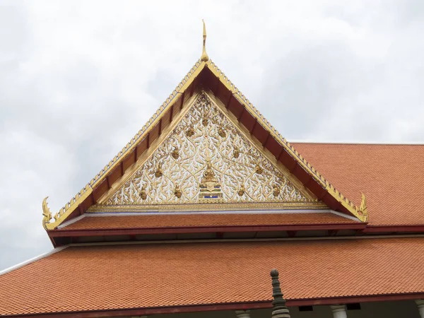 National Museum Bangkok Thailand August 2018 Thai Architectural Elements Place — Stock Photo, Image