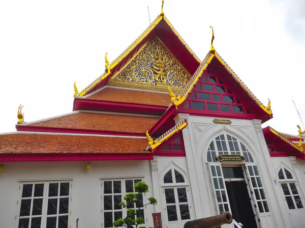 Museu Nacional Bangkok Thailand Agosto 2018 Siwomokk Piman Hall Parte — Fotografia de Stock