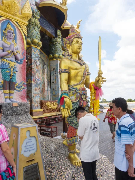 Wat Ban Rai Nakhon Ratchasima Thailand Eylül 2018 Luang Por — Stok fotoğraf