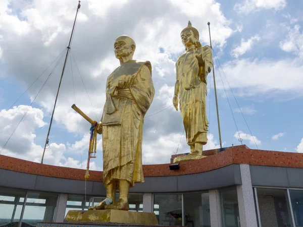 Wat Ban Rai Nakhon Ratchasima Tajlandia Wrzesień 2018 Luang Por — Zdjęcie stockowe