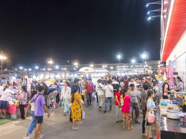 Nakhon Ratchasima Thailand September 2018 One Night Bazaar Selling Food — 스톡 사진