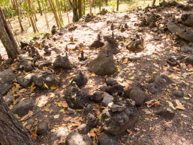 Phanom Rung Tarih Parkı, 1000 yıl önce Tayland 'ın Buriram Eyaleti' ndeki Castle Rock eski mimarisi.