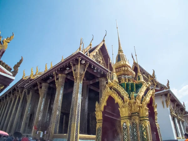 Wat Phra Kaew Temple Emerald Buddha Bangkok Thailand — Stock Photo, Image