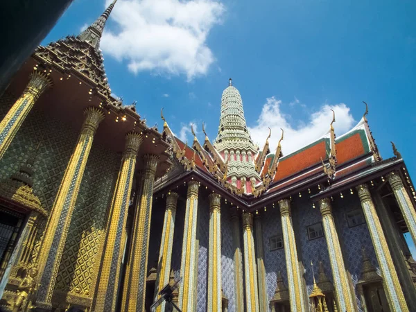 Wat Phra Kaew Templo Del Buda Esmeralda Bangkok Tailandia — Foto de Stock