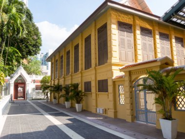 Wat Pathum wanaram Ratchaworawihan tapınağı Bangkok thailand.