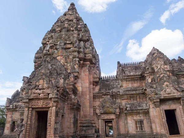 Phanom Rung Historical Park Ist Castle Rock Alte Architektur Vor — Stockfoto