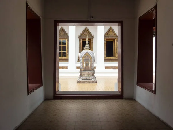 Wat Saket Ratcha Wora Maha Wihan Μπανγκόκ Thailand Ναός Wat — Φωτογραφία Αρχείου