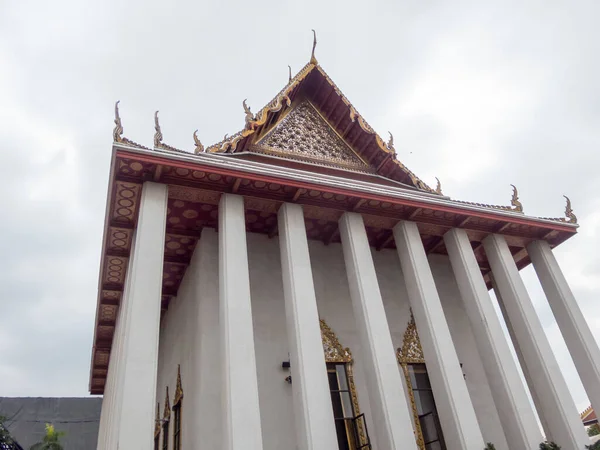 Wat Saket Ratcha Wora Maha Wihan Bangkok Thailand Templo Wat — Fotografia de Stock