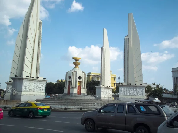 Demokrasi Anıtı Bangkok Eki 2018 — Stok fotoğraf