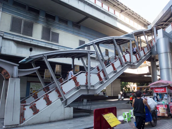 Bts Estação Victory Monumento Bangkok Thailand Outubro 2018É Uma Estação — Fotografia de Stock