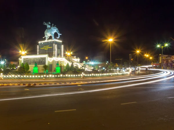 King Rama King Rama Monument Buriramthailand November 2018Located Amphoe Mueang — Stock Photo, Image