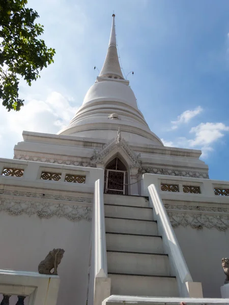 Wat Pathum Wanaram Ratchaworawihan Chrám Bangkok Thailand Listopad 2018Je Také — Stock fotografie