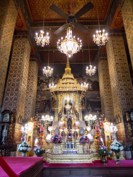 Wat Pathum Wanaram Ratchaworawihan Temple Bangkok Thailand November 2018It Also — Stock Photo, Image