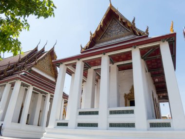 Bangkok Tayland 'daki Loha Prasat Wat Ratchanatda Tapınağı.