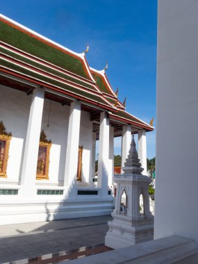 Bangkok Tayland 'daki Loha Prasat Wat Ratchanatda Tapınağı.