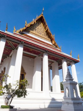 Bangkok Tayland 'daki Loha Prasat Wat Ratchanatda Tapınağı.