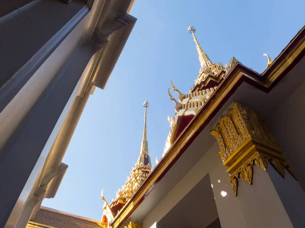 Loha Prasat Wat Ratchanatda Temple Bangkok Thailand — Stock Photo, Image