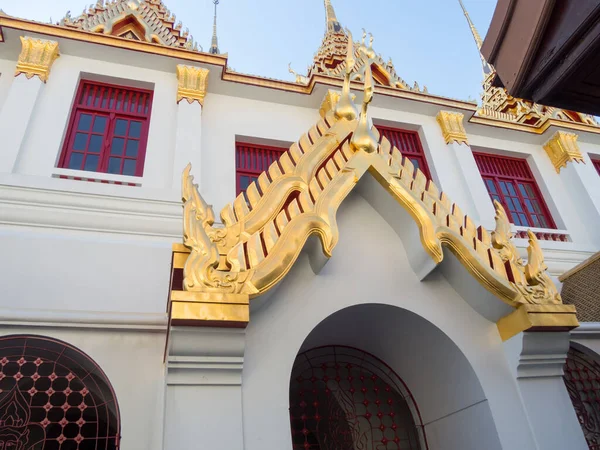 Templo Loha Prasat Wat Ratchanatda Bangkok Tailandia — Foto de Stock
