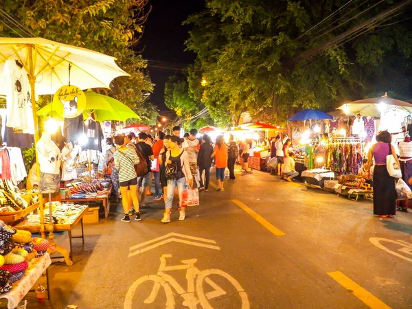 Chiang Mai Market Walking Street Chiang Mai Thailand November 2016 — Stockfoto