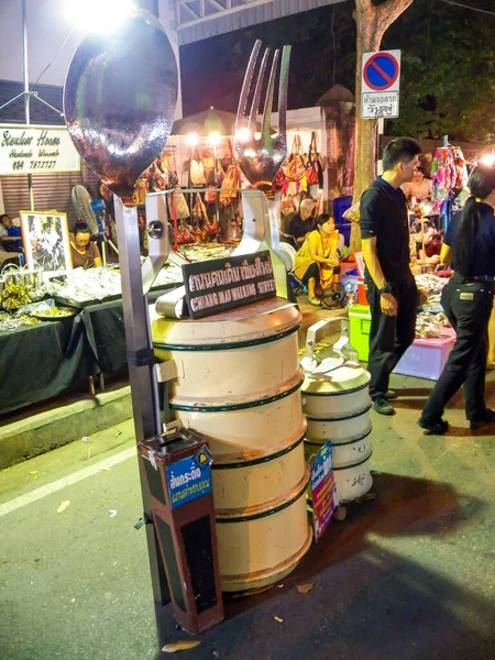 Chiang Mai Market Walking Street Chiang Mai Thailand November 2016 — Stock Photo, Image