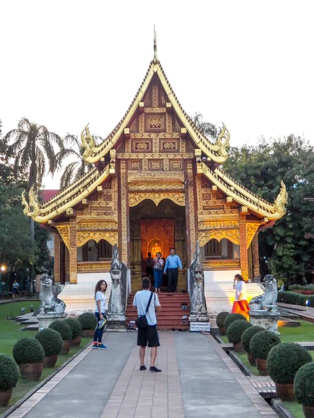 Chiang Mai Thailand November 2016Wat Phra Singh Chiang Mai — 스톡 사진