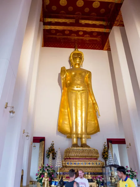 Wat Saket Ratcha Wora Maha Wihan Bangkok Thailand Kasım 2018Rama — Stok fotoğraf