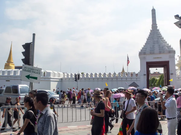 Wat Phra Kaew Temple Emerald Buddha Bangkok Thailand Prosinec 2018Mnoho — Stock fotografie