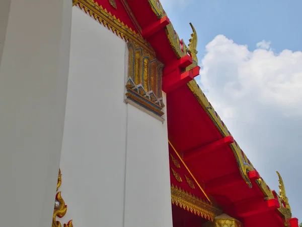 Wihan Phra Mongkhon Bophit Ayutthaya Isso Foi Bem Restaurado Dentro — Fotografia de Stock