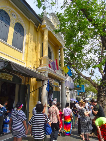 Wat Phra Kaew Temple Emerald Buddhabangkok Tajlandia Luty 2019Budynek Znajduje — Zdjęcie stockowe