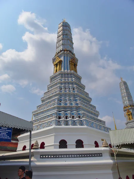 Wat Phra Kaew Temple Emerald Buddhabangkok Thaïlande Février 2019Point Repère — Photo