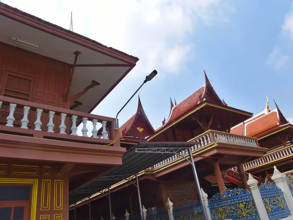 Wat Phanan Choeng Temple Ayutthaya Thaïlande Mars 2019Cette Statue Bouddha — Photo