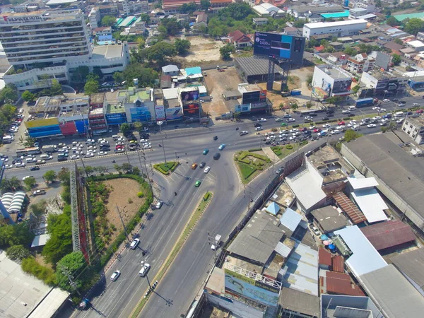 Intersecção Nakhon Ratchasima Udon Intersection Korat Nakhon Ratchasima Tailândia Março — Fotografia de Stock